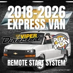 Dei/viper 2018-2026 Chevrolet Express Van Remote Start System.. Fixed Price $249.95.