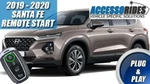 Fits: 2019 2020 Hyundai Santa Fe Remote Start Plug And Play Car Starter. Fixed Price $285.00.
