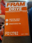 Fram Drive Engine Oil Filter Fd12782. Fixed Price $12.99.