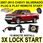 Plug & Play Remote Start System For 2007-2013 Chevy Silverado 3x Lock Gm10. Fixed Price $199.91.