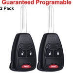 2 For 2007 2008 2009 2010 2011 Dodge Dakota Avenger Caliber Nitro Remote Key Fob. Fixed Price $15.45.