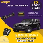 100% Plug & Play Remote Start Fits: 2007-2018 Jeep Wrangler (all Trim Levels). Fixed Price $118.80.