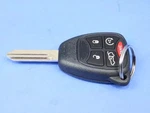 Genuine Mopar Blank With Transmitter Key 68273344ab. Fixed Price $162.84.