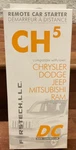 Firstech Ft-ch5-dc Remote Starter - Chrysler,dodge,jeep, Mitsubishi, Ram New. Fixed Price $85.00.