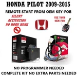 Plug & Play Remote Starter Kit Fits 2009-2015 Honda Pilot Silent Activation. Fixed Price $199.99.