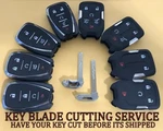 Gm Gmc Chevy Smart Proximity Keyless Remote Fob Insert Blade Cutting Service. Fixed Price $17.56.