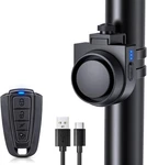 Wireless Bike Alarm With Remote, 115db Loud Bicycle Anti Theft A2-1pack. Fixed Price $35.00.