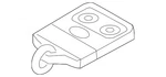Genuine Ford Keyless Entry Transmitter 8l3z-15k601-b. Fixed Price $75.00.