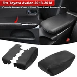 Fits 2013-2018 Toyota Avalon Console Lid Armrest & Door Panel Cover Trim Black. Fixed Price $29.99.