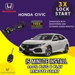 100% Plug & Play Remote Start Fits: 2016-2021 Honda Civic W/ Key. Fixed Price $218.80.